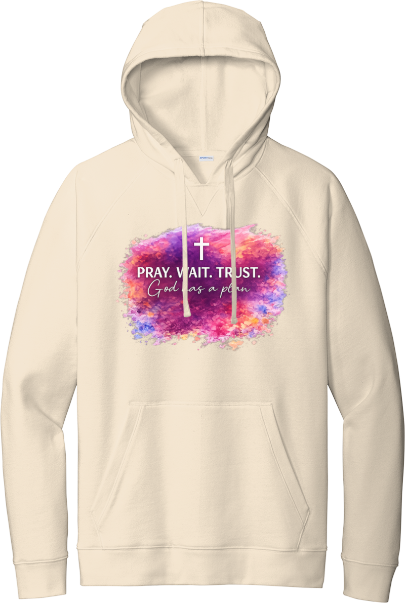 Pray Wait Trust - Ecru