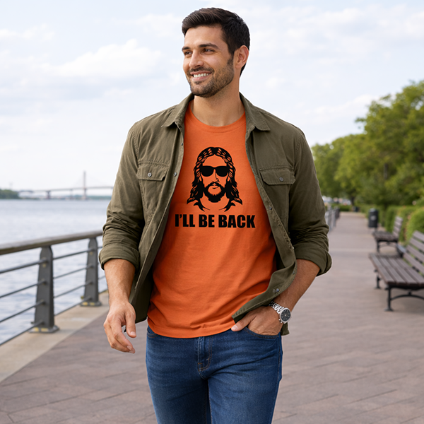 I’ll Be Back - Neon Orange