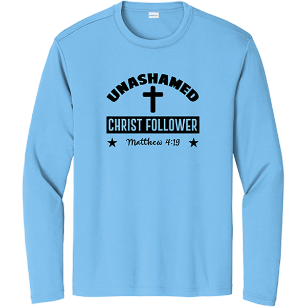 Unashamed Christ Follower - Carolina Blue