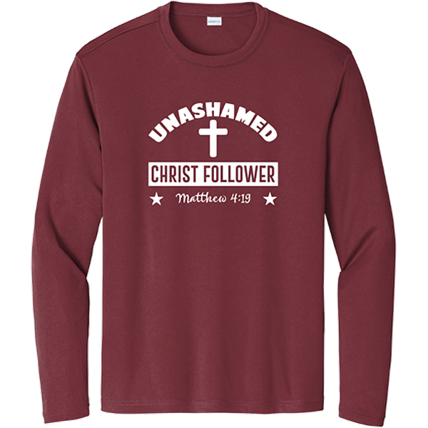 Unashamed Christ Follower - Maroon