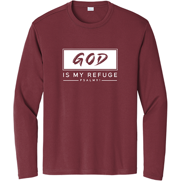 God Is My Refuge (Psalm 91) - Maroon