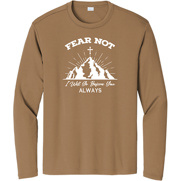 Fear Not I Go Before You - Woodland Brown