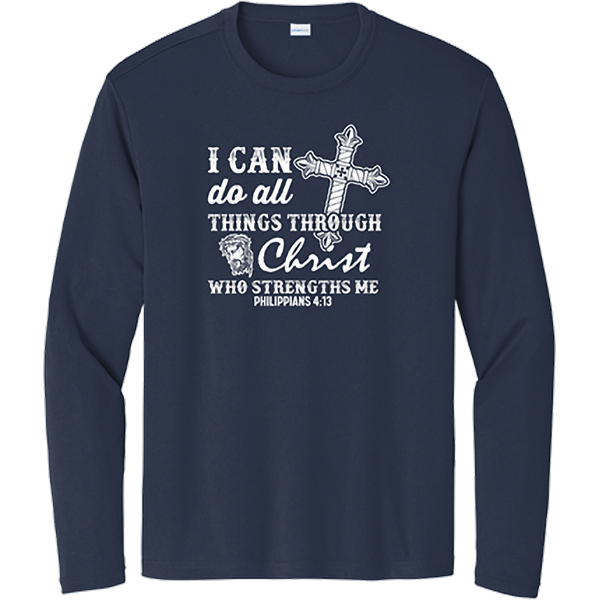 I Can Do All Things Through Christ - True Navy