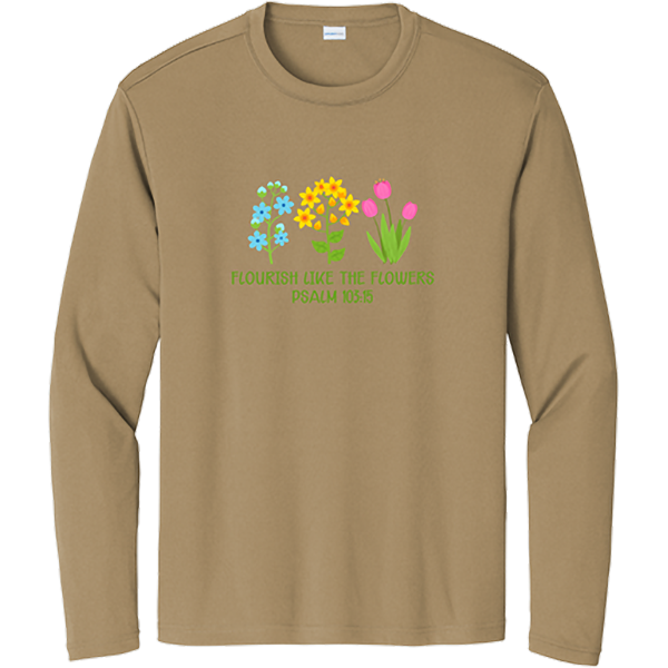 Flourish Like the Flowers (Psalm 103:15) - Coyote Brown