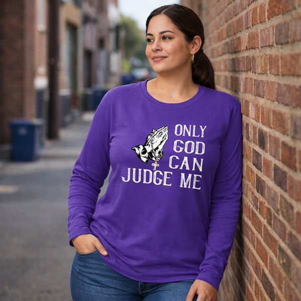 Only God Can Judge Me - Purple