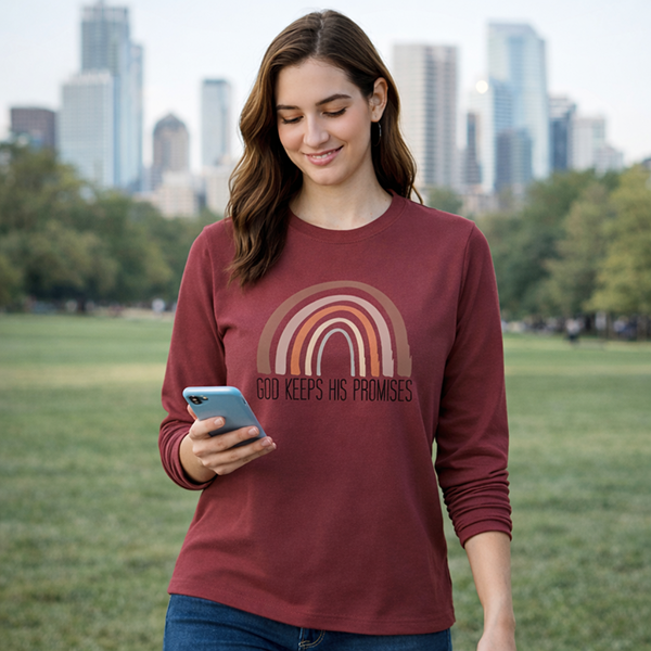 God Keeps His Promises - Maroon