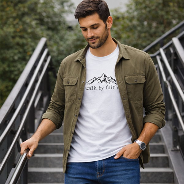 Walk By Faith - White