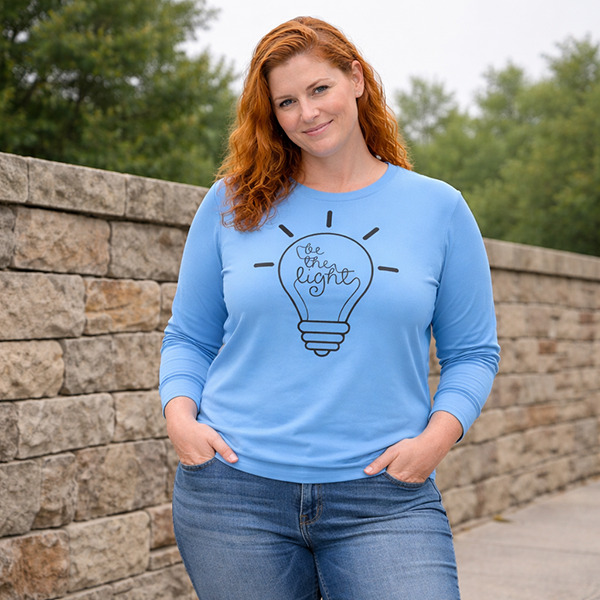 Be the Light - Carolina Blue