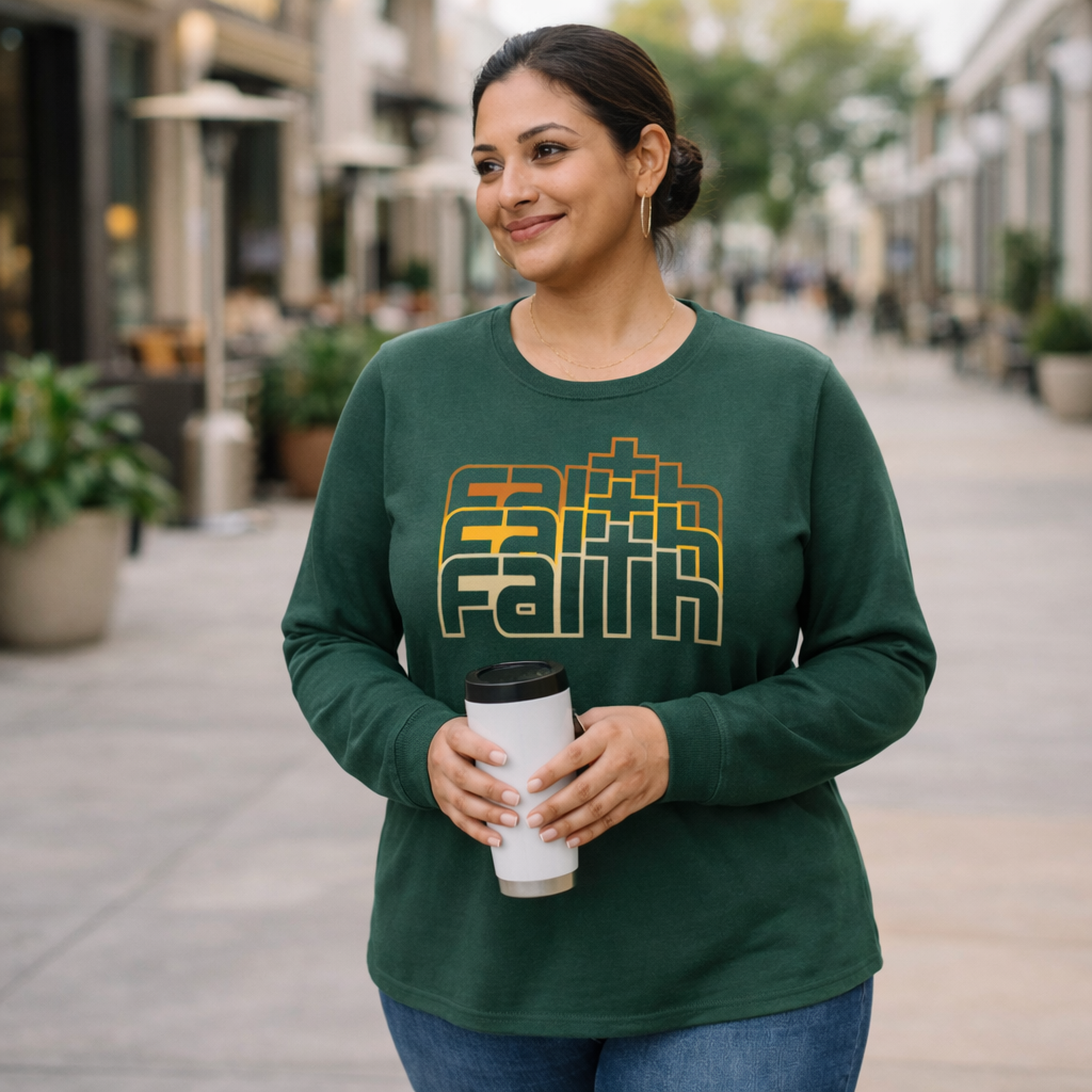 Built on Faith - Forest Green