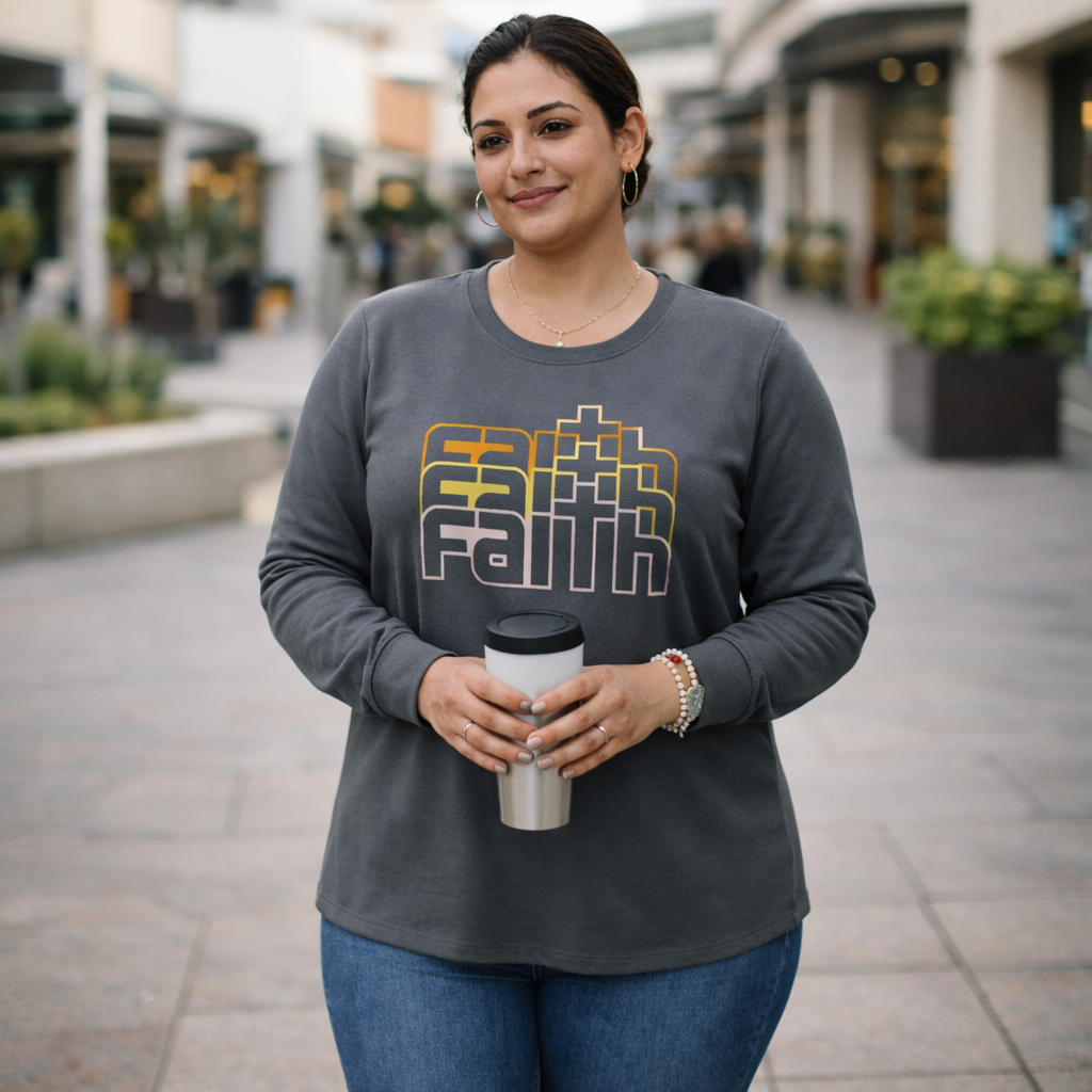 Built on Faith - Iron Grey