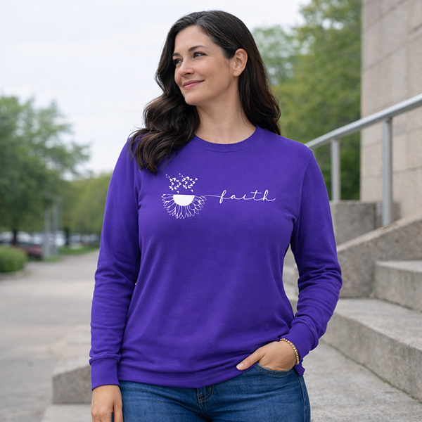 Faith in Bloom - Purple