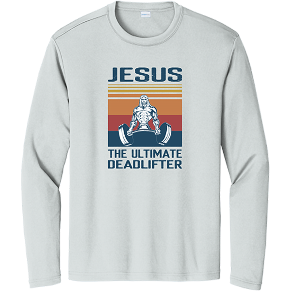Jesus the Ultimate Deadlifter - Silver