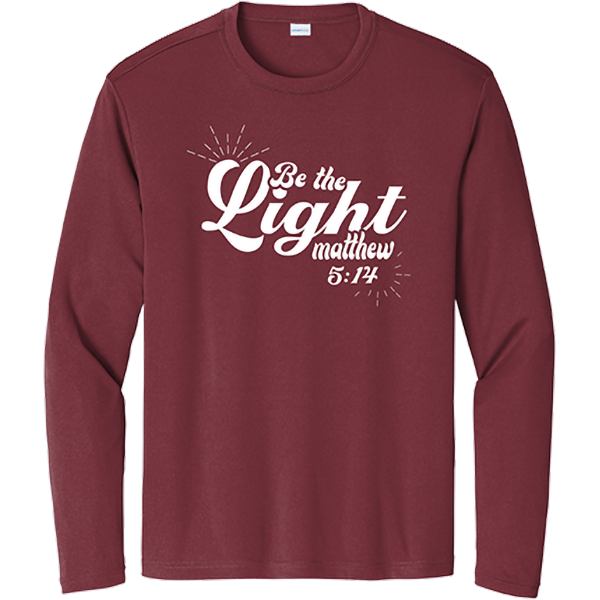 Be the Light (Matthew 5:14) - Maroon