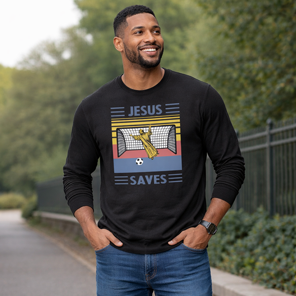 Jesus Saves - Black