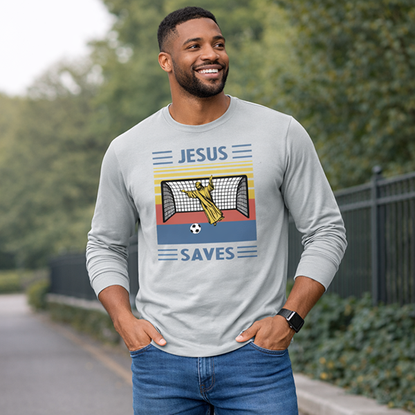 Jesus Saves - Silver