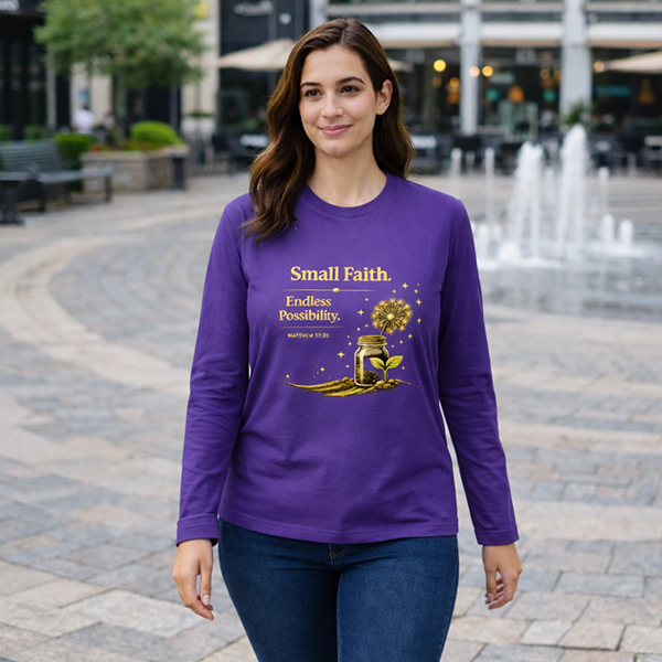 Small Faith, Endless Possibility - Purple