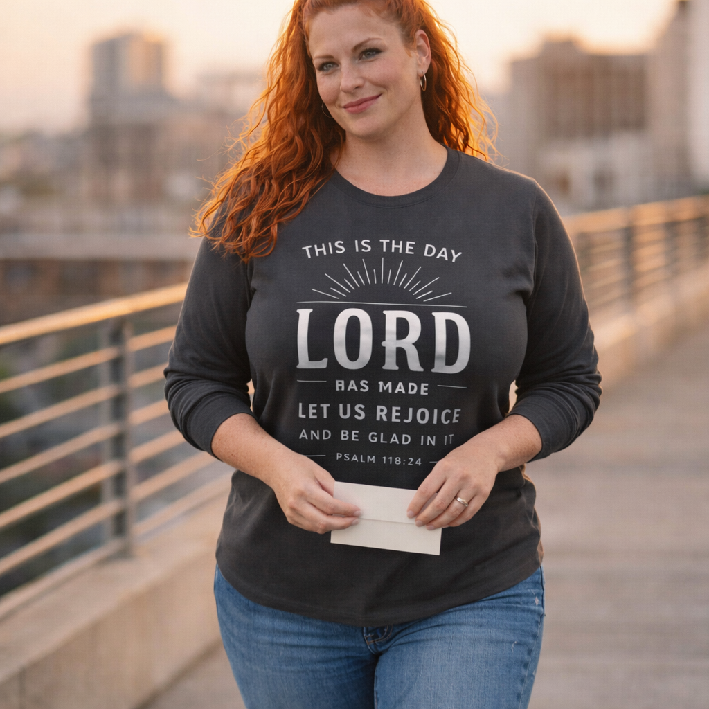 This Is the Day the Lord Has Made (Psalm 118:24) - Black