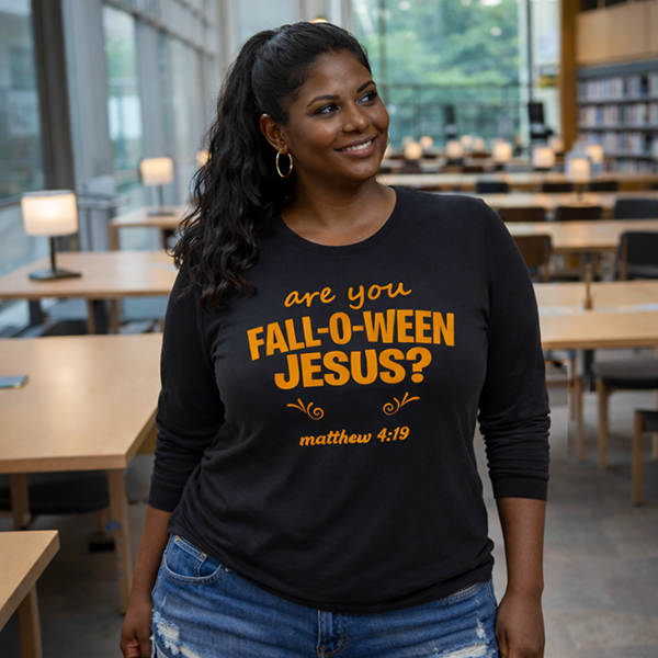Fall-O-Ween Jesus - Black