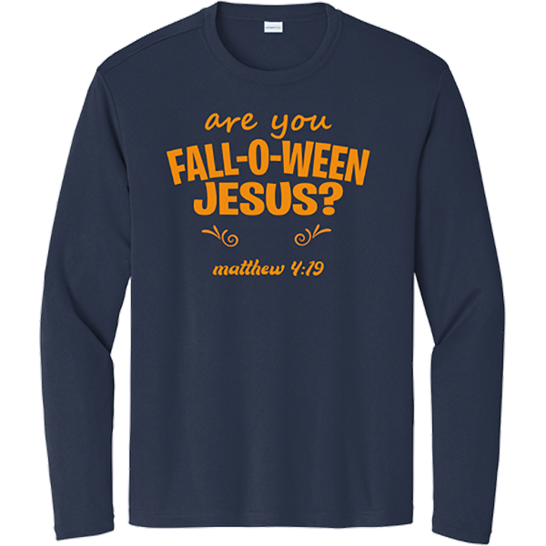 Fall-O-Ween Jesus - True Navy
