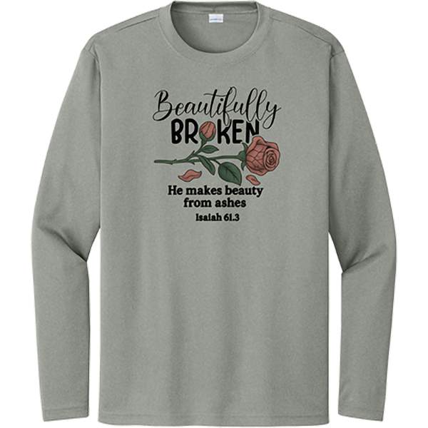 Beautifully Broken - Grey Concrete Heather