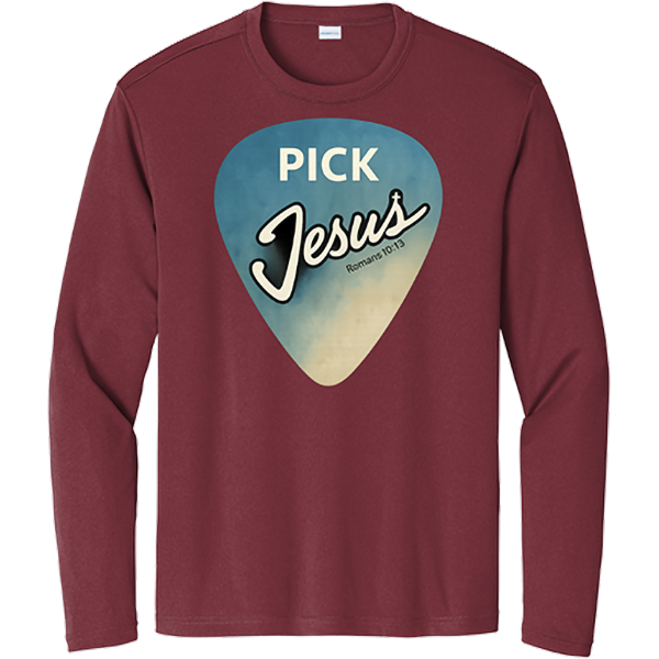 Pick Jesus (Romans 10:13) - Maroon