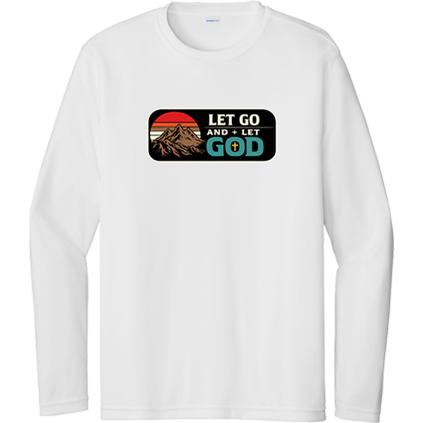 Let Go and Let God - White