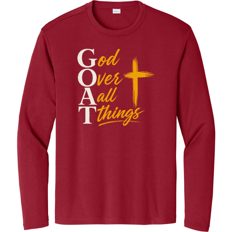 God Over All Things - Deep Red