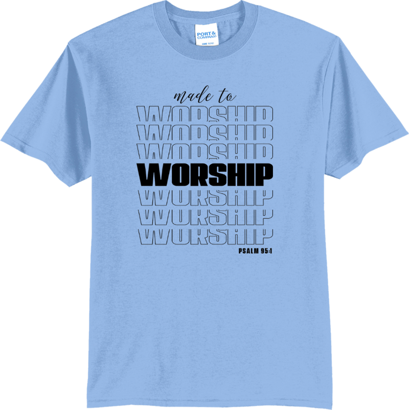 Made to Worship - Light Blue