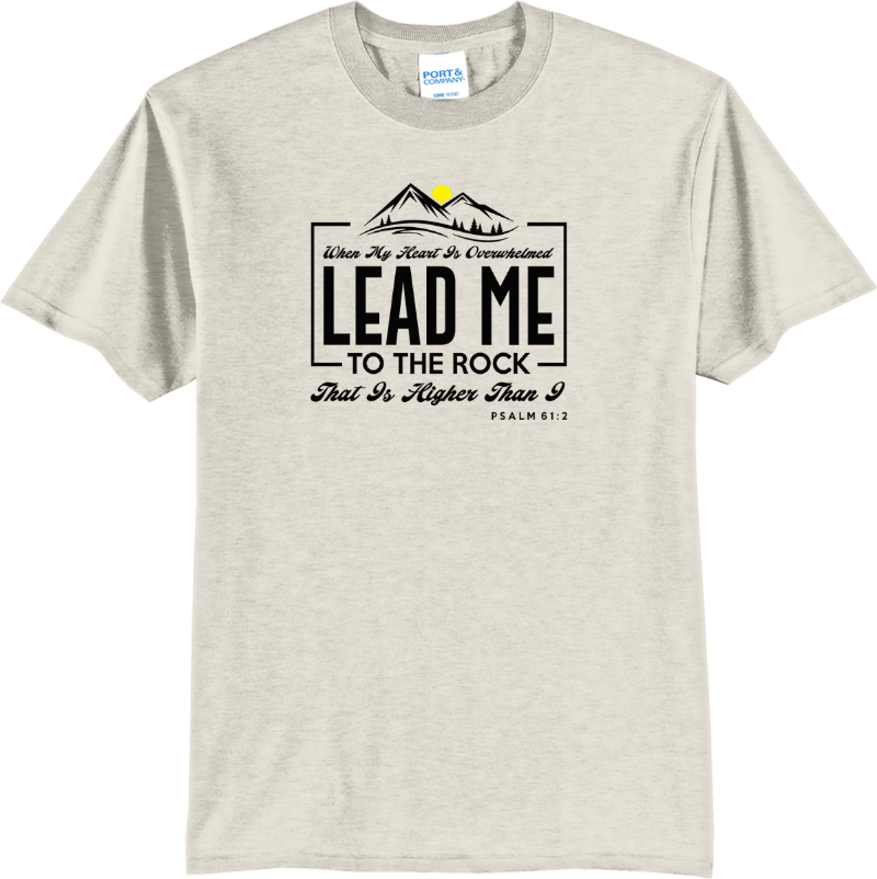 Lead Me to the Higher Rock - Oatmeal Heather