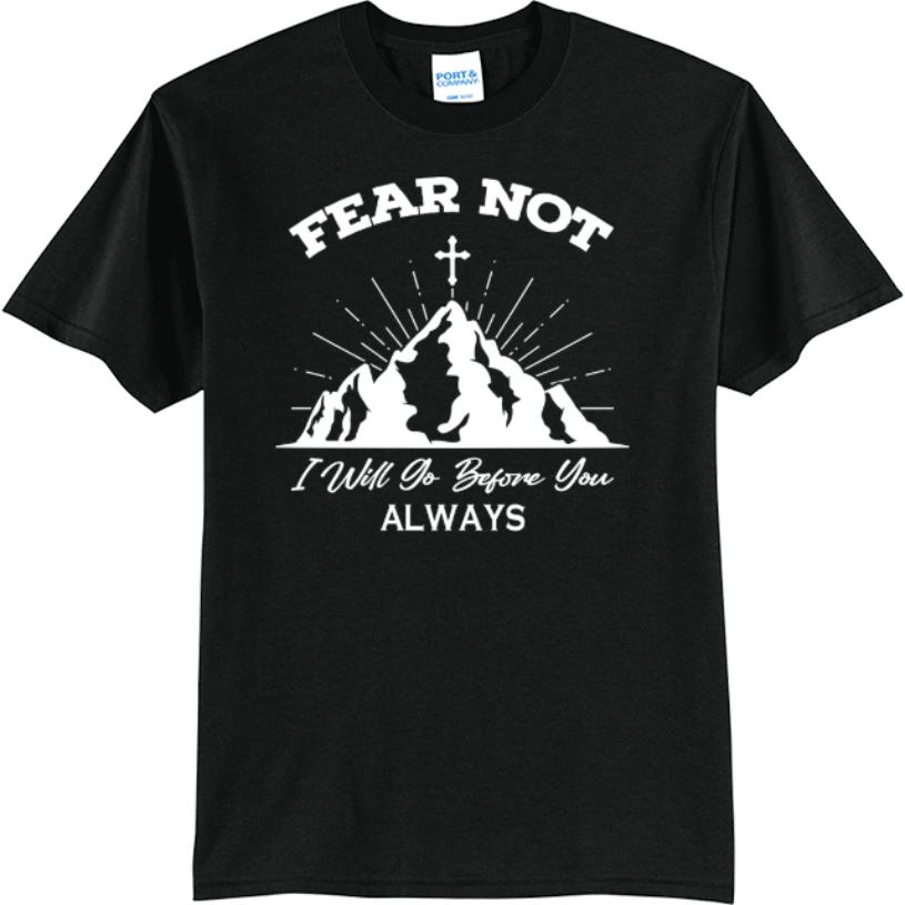 Fear Not I Go Before You - Jet Black
