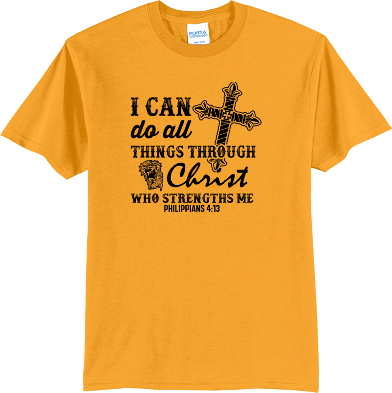 Christ Is My Strength - Gold