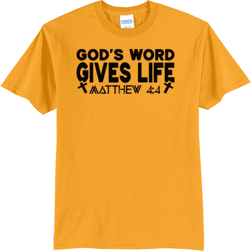 God’s Word Gives Life - Gold
