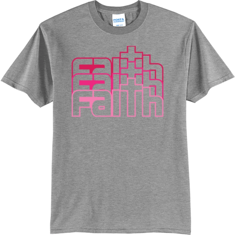 Built on Faith - Athletic Heather