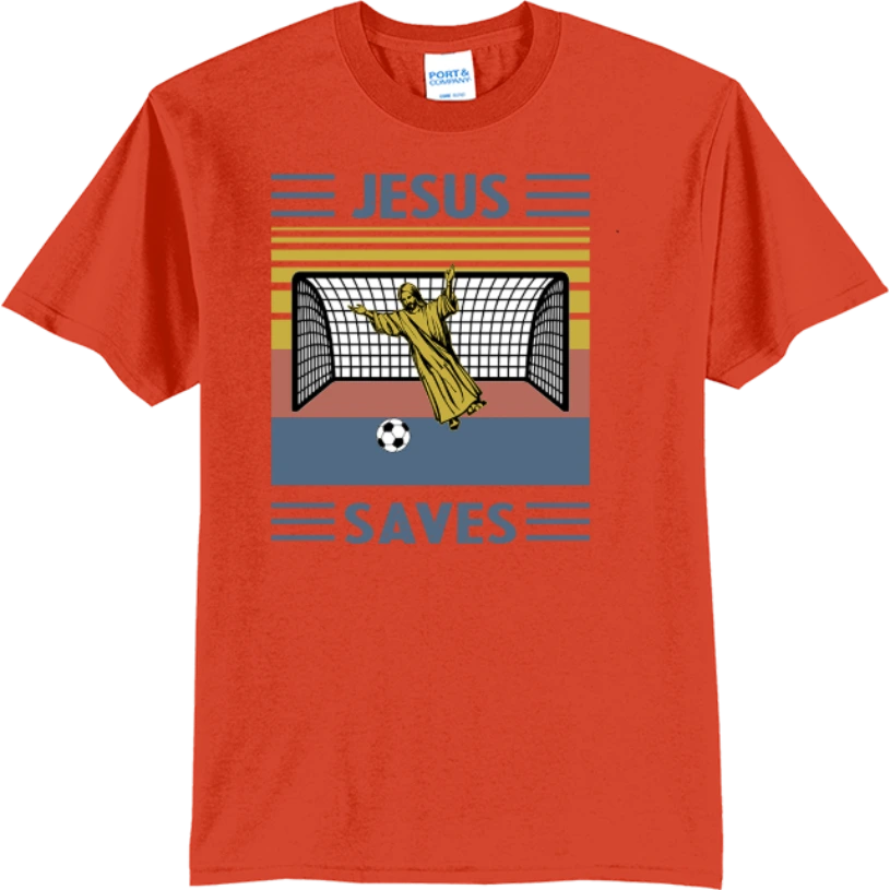 Jesus Saves - Orange