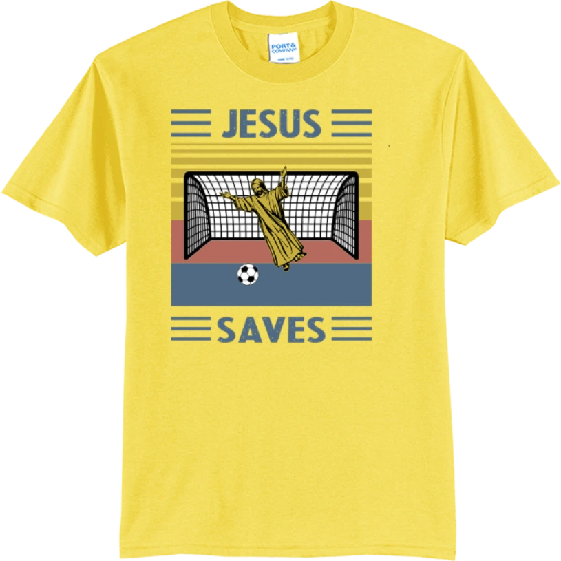 Jesus Saves - Yellow