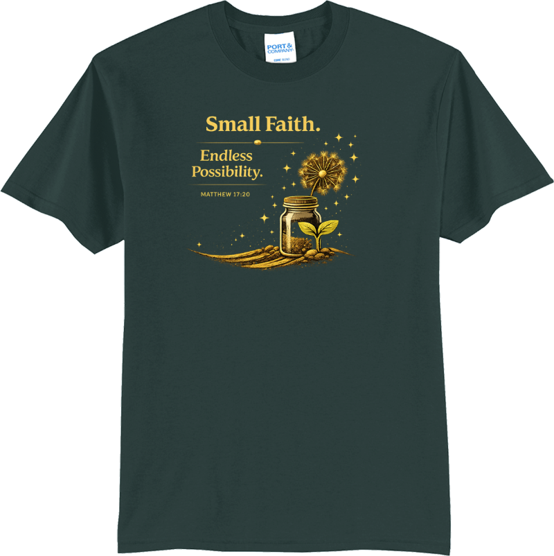 Small Faith Big Future - Dark Green