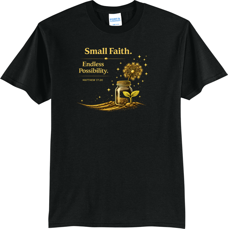 Small Faith Big Future - Jet Black