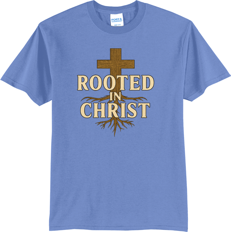 Rooted In Christ - Carolina Blue