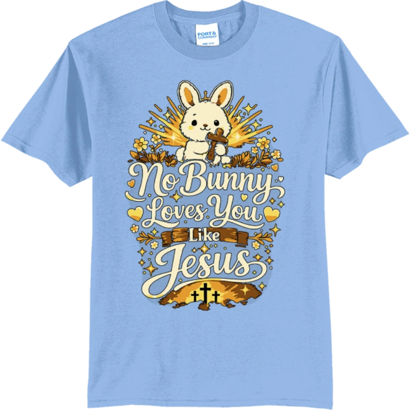 No Bunny Loves You - Light Blue