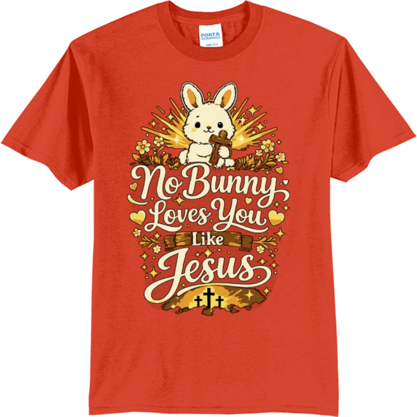 No Bunny Loves You - Orange