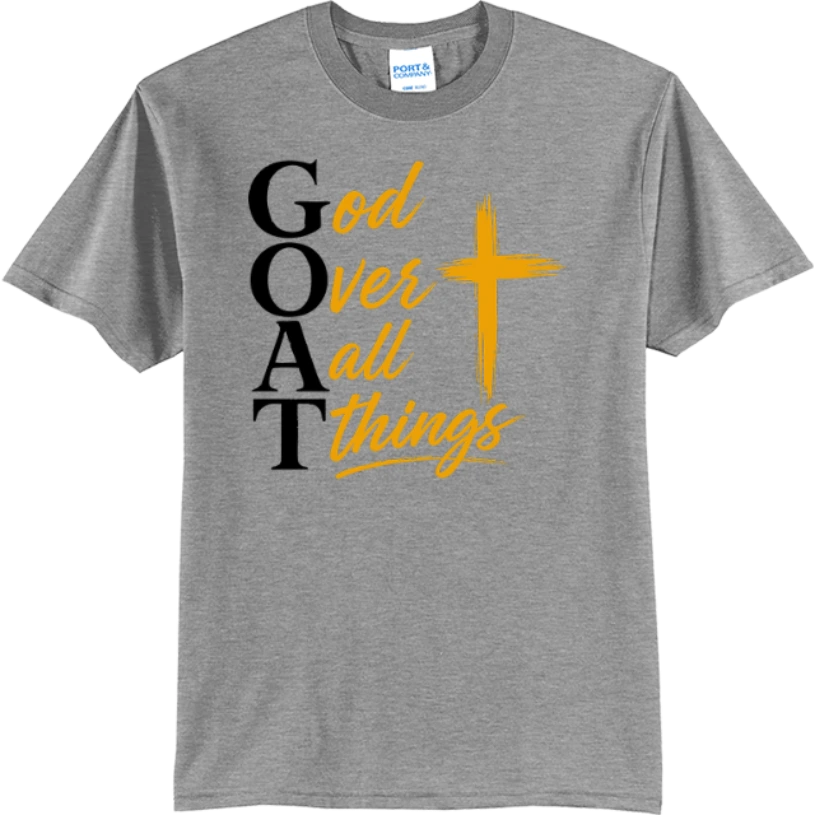 God Over All Things - Athletic Heather