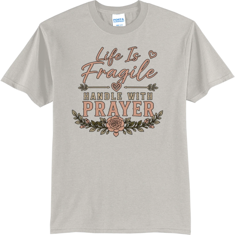 Handle With Prayer - Silver