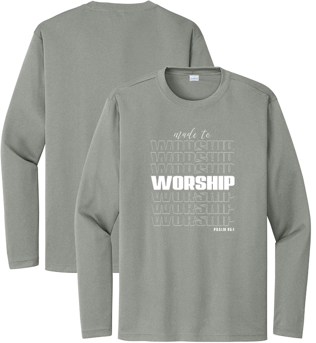 Long Sleeve Tee for design 001002