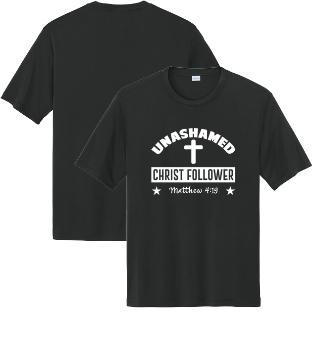 Performance Short Sleeve Tee for design 001005