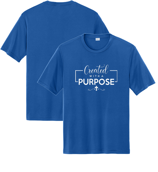 Performance Short Sleeve Tee for design 001006