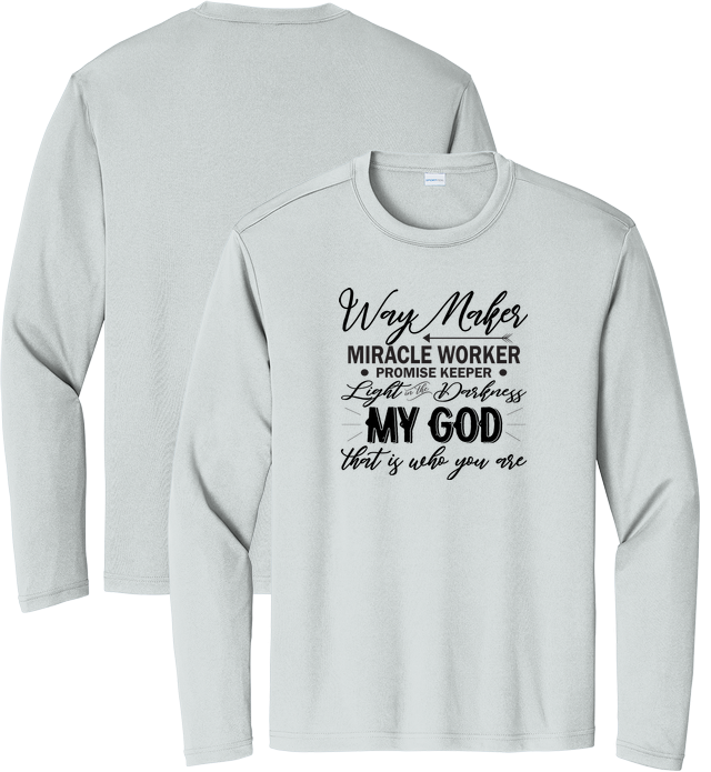 Long Sleeve Tee for design 001010