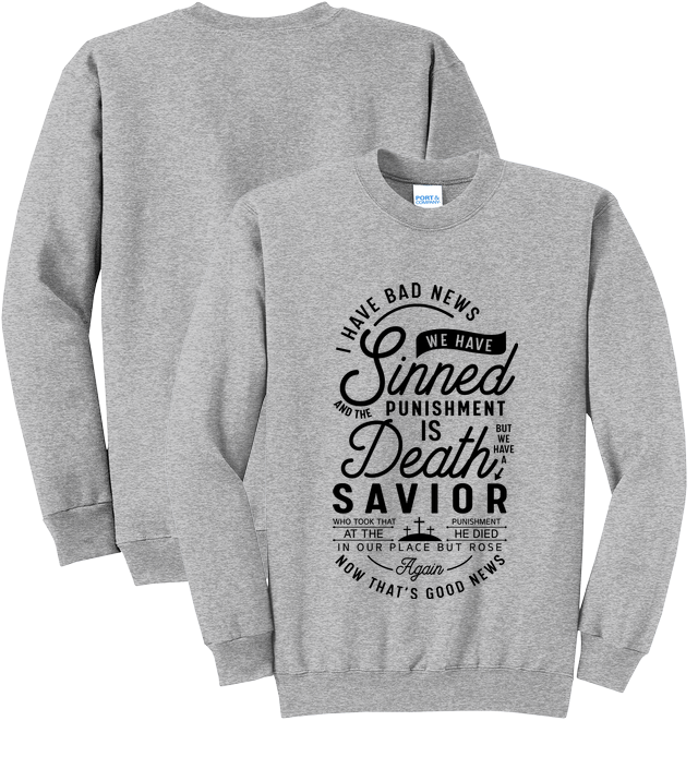 Crewneck Sweatshirt for design 001014