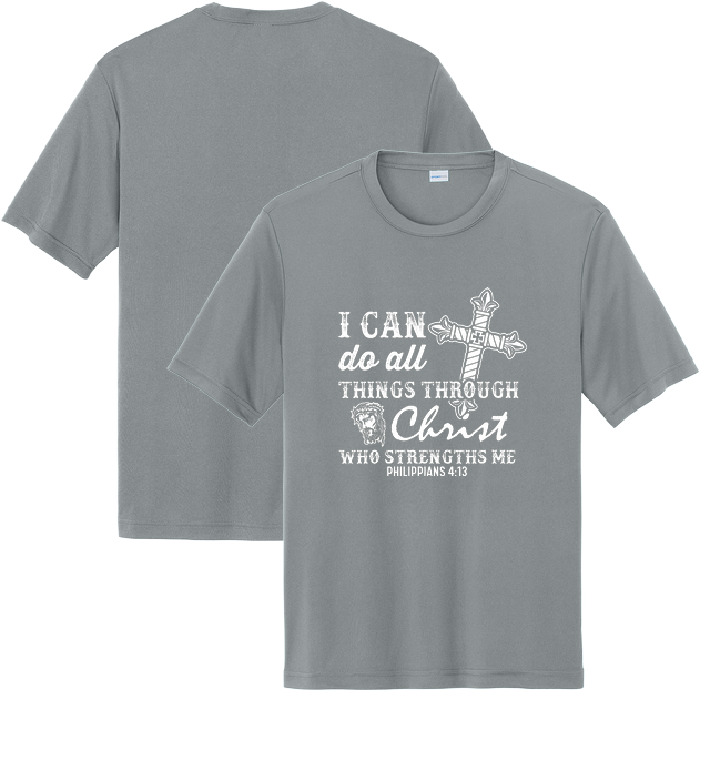 Performance Short Sleeve Tee for design 001017