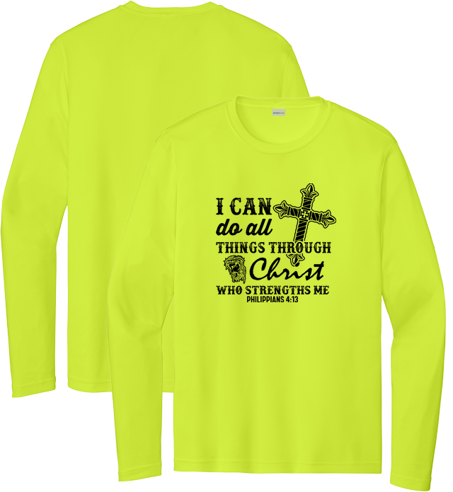 Long Sleeve Tee for design 001017