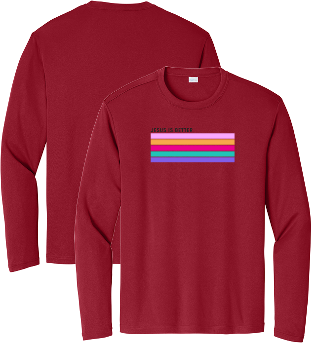 Long Sleeve Tee for design 001018